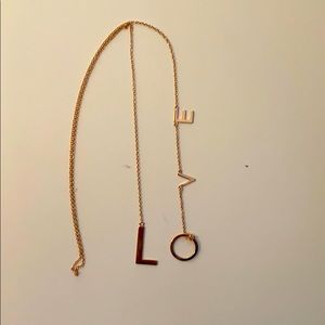 LOVE necklace